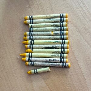 Crayola Dandelion Discontinued Crayons